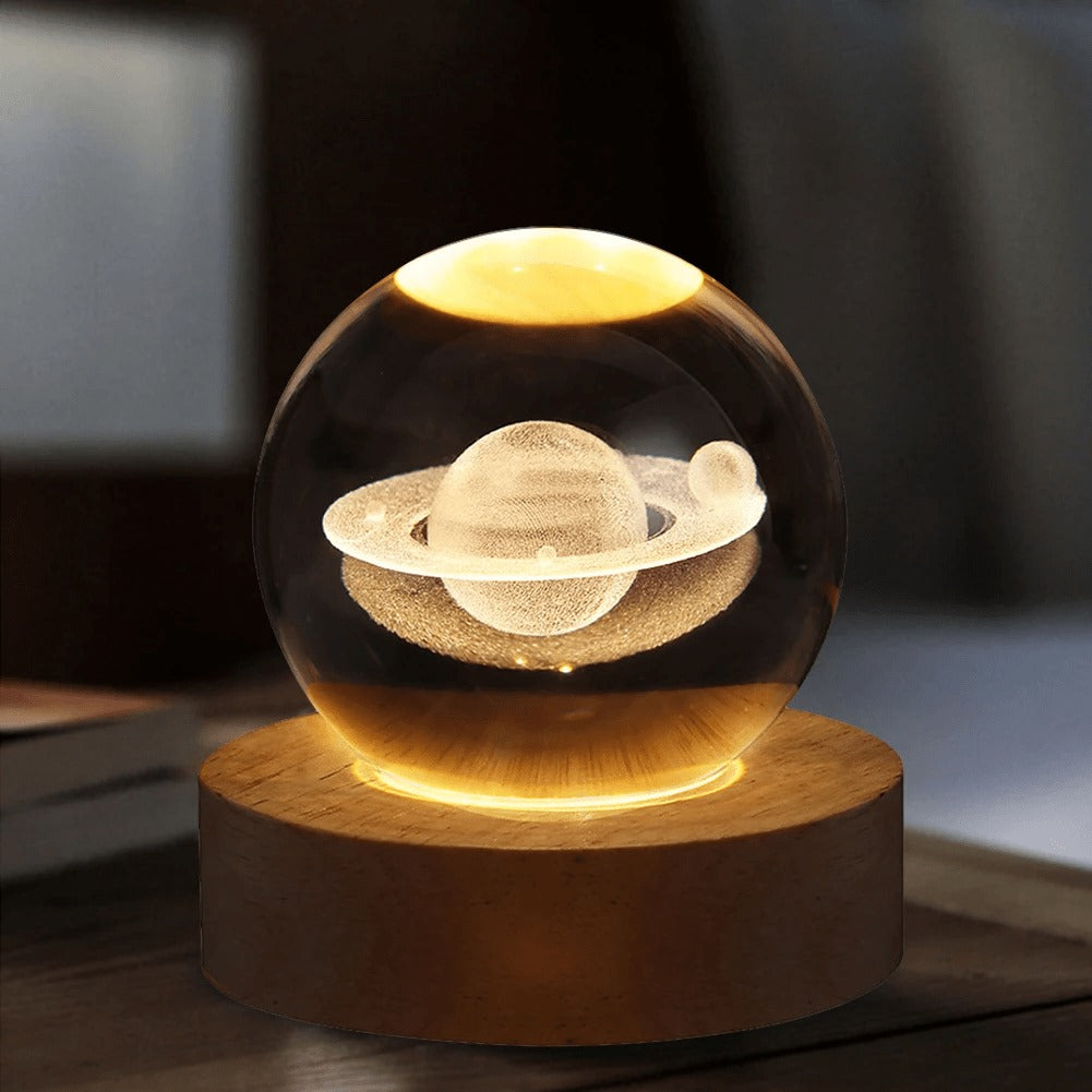 UBA™-Night Light Galaxy Crystal Ball Lamp