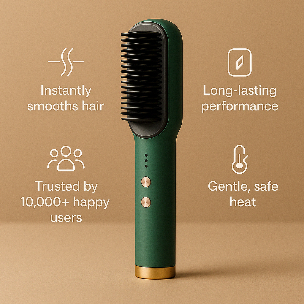 UBA™-Professional Hair Straightening Comb