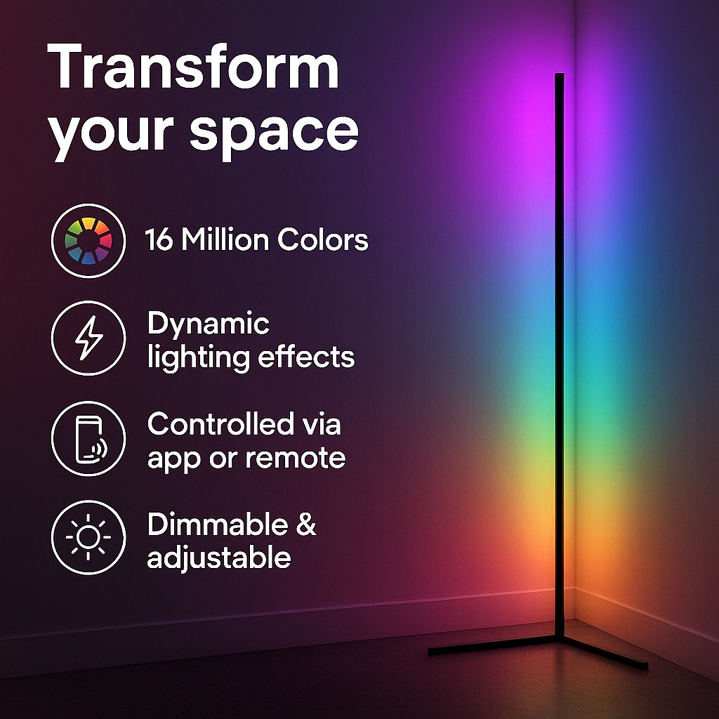 UBA™-LED Corner Floor Lamp