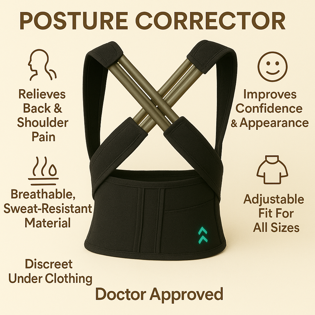AL MAALIK GLOBAL™-Posture Corrector Brace for Men and Women