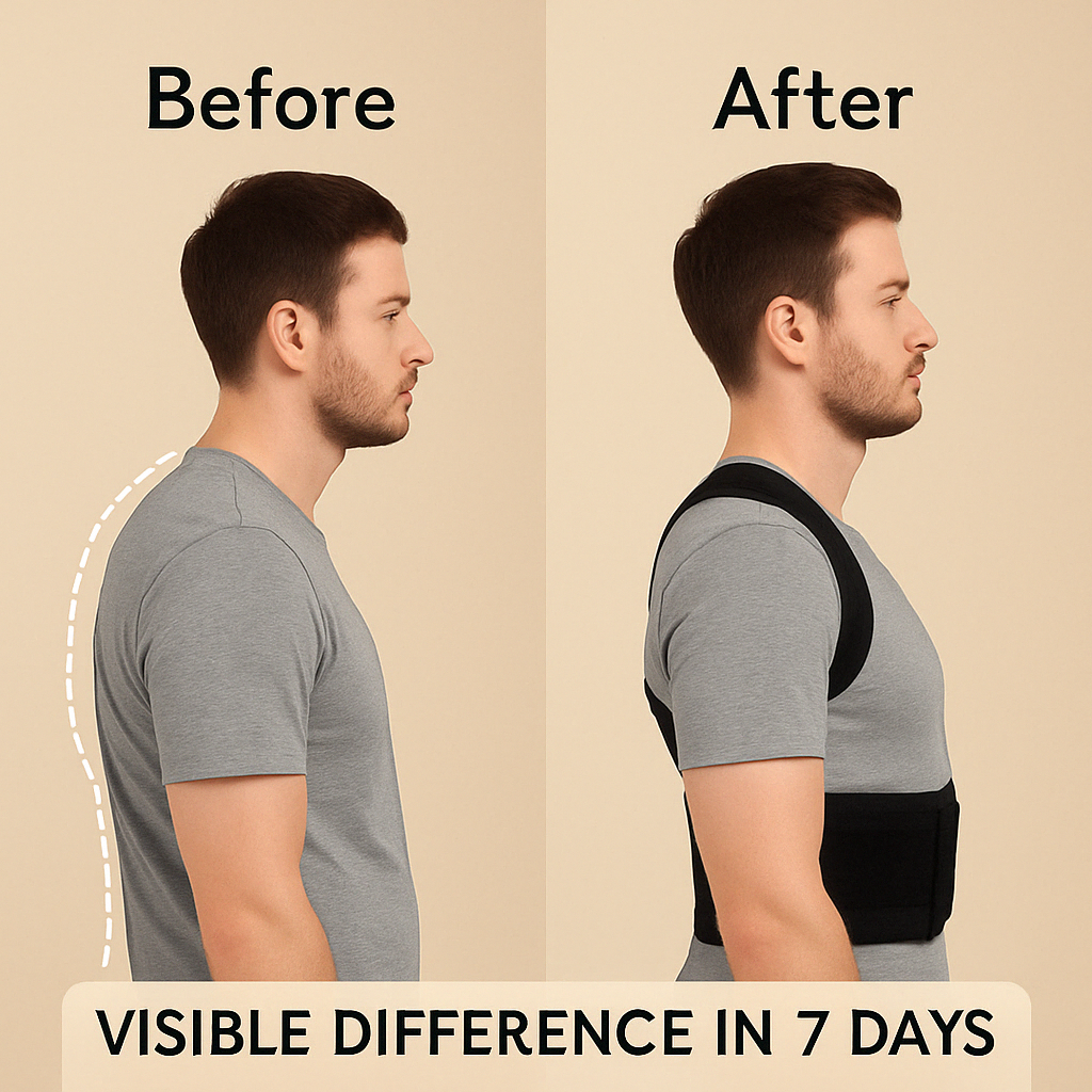 AL MAALIK GLOBAL™-Posture Corrector Brace for Men and Women