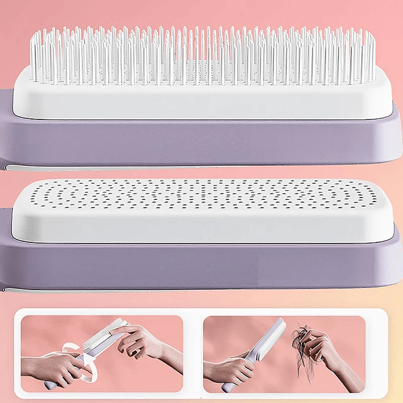 UBA™-SELF CLEANING HAIR COMB (IMPORTED)